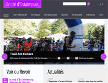 Tablet Screenshot of estaimpuis.be